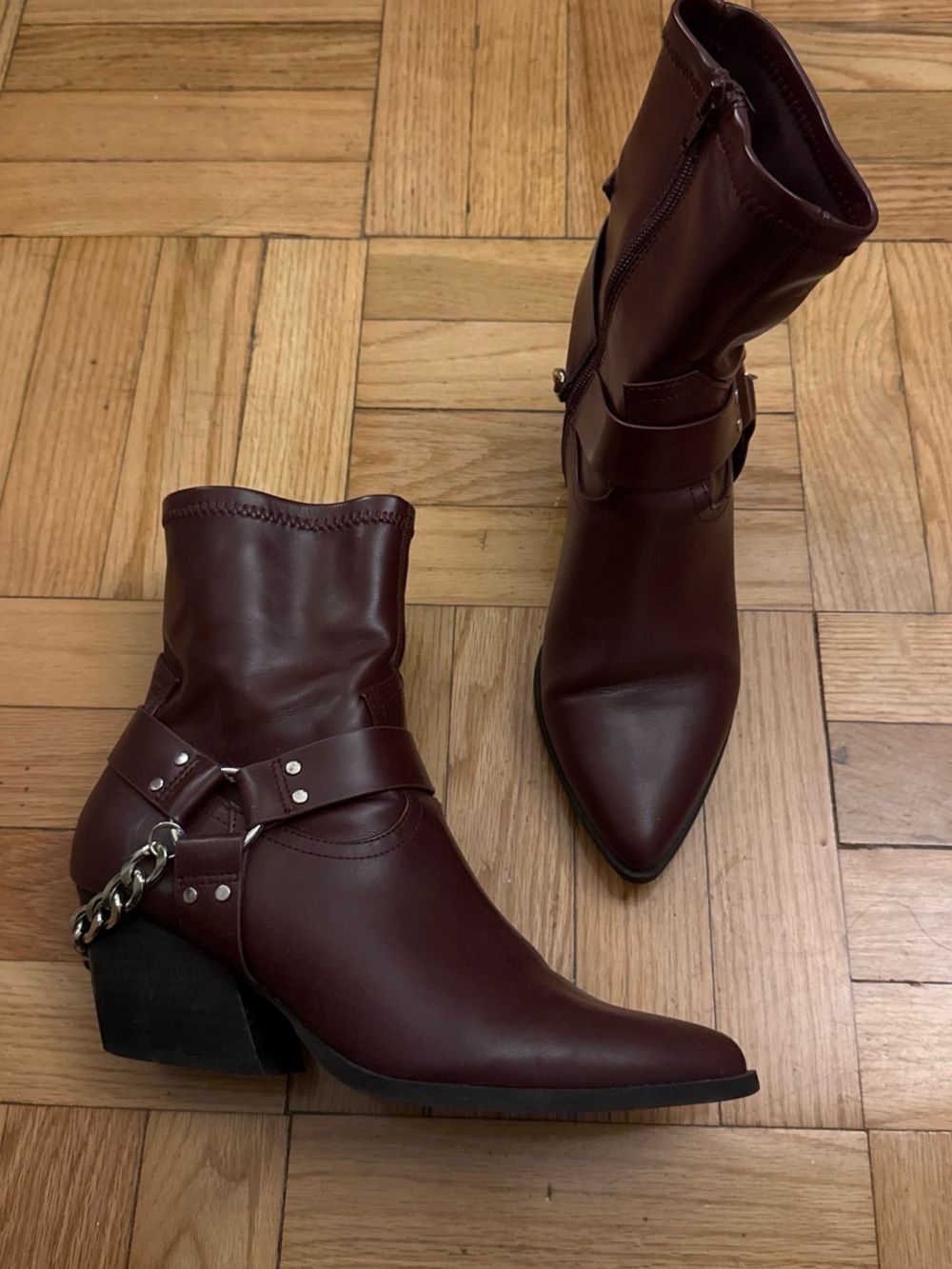 Dolce Vita Pointed Toe vegan leather boot